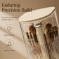 ✨ Rotating Makeup Brush Organizer – Dustproof, Elegant, Spacious ✅
