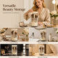 ✨ Rotating Makeup Brush Organizer – Dustproof, Elegant, Spacious ✅