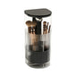 ✨ Rotating Makeup Brush Organizer – Dustproof, Elegant, Spacious ✅