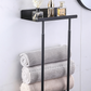 🛁 Retractable Bathroom Towel Rack – 40-70cm Adjustable Stainless Steel Double Towel Rail