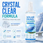 ☀️ Advanced Solar Panel Cleaner Spray – pH Neutral Formula Removes Bird Droppings & Lichen, Streak-Free🛡️✨