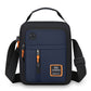 💼 Men's Lightweight Oxford Shoulder Bag – Waterproof Crossbody Sling with Multiple Zipper Pockets, Compact Everyday Carry 🎒✨