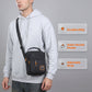 💼 Men's Lightweight Oxford Shoulder Bag – Waterproof Crossbody Sling with Multiple Zipper Pockets, Compact Everyday Carry 🎒✨