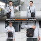 💼 Men's Lightweight Oxford Shoulder Bag – Waterproof Crossbody Sling with Multiple Zipper Pockets, Compact Everyday Carry 🎒✨