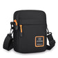 💼 Men's Lightweight Oxford Shoulder Bag – Waterproof Crossbody Sling with Multiple Zipper Pockets, Compact Everyday Carry 🎒✨
