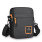 💼 Men's Lightweight Oxford Shoulder Bag – Waterproof Crossbody Sling with Multiple Zipper Pockets, Compact Everyday Carry 🎒✨
