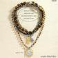 ✨ Retro Multi-Layer Beaded Necklace