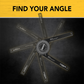 🔧 7-Inch Aluminum Miter Saw Protractor – Precision Angle Finder