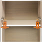 🔧 Cabinet Door Installation Positioner – Aluminium Alloy Jig for 7-40mm Doors