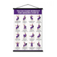 🪑 Chair Tai Chi Workout Poster for Seniors Over 60 – 16 Seated Exercises for Balance & Flexibility