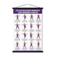🪑 Chair Tai Chi Workout Poster for Seniors Over 60 – 16 Seated Exercises for Balance & Flexibility