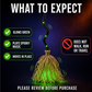 🧹 Halloween Electric Witch Broom Decoration, Indoor/Outdoor Decor 🎃✨