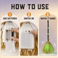 🧹 Halloween Electric Witch Broom Decoration, Indoor/Outdoor Decor 🎃✨