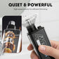 🔋 Nose & Ear Hair Trimmer with LED Display – USB-C Rechargeable Painless Trimmer