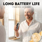 🔋 Nose & Ear Hair Trimmer with LED Display – USB-C Rechargeable Painless Trimmer