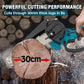 🌳 6-Inch Cordless Mini Chainsaw with 2 Batteries – Lightweight One-Hand Electric Chain Saw