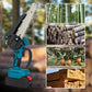 🌳 6-Inch Cordless Mini Chainsaw with 2 Batteries – Lightweight One-Hand Electric Chain Saw