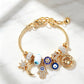 ✨ Celestial Sun Moon Charm Bracelet