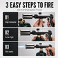 💨 Windproof Torch Lighter – Jet Flame, Refillable, Metal ✅