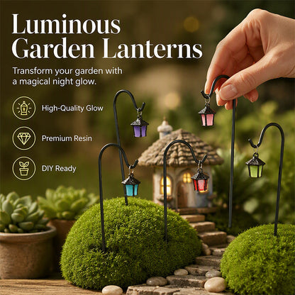 🌿 Glow-in-the-Dark Plant Stakes – 50% OFF! 7 colors, premium resin, sturdy iron hooks – magical garden decor. 🌙