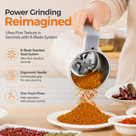 ⚡Multifunctional Electric Powder Grinder