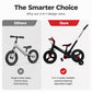 🚲 4-in-1 Convertible Kids Trike – Balance Bike, Tricycle & Push Stroller with Parent Handle