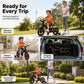🚲 4-in-1 Convertible Kids Trike – Balance Bike, Tricycle & Push Stroller with Parent Handle