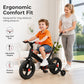 🚲 4-in-1 Convertible Kids Trike – Balance Bike, Tricycle & Push Stroller with Parent Handle