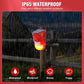 🛡️ Solar Ultrasonic Animal Scarer – 110° PIR Motion Sensor Detects Up to 8m
