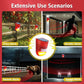 🛡️ Solar Ultrasonic Animal Scarer – 110° PIR Motion Sensor Detects Up to 8m