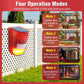 🛡️ Solar Ultrasonic Animal Scarer – 110° PIR Motion Sensor Detects Up to 8m