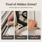 🧹 2-in-1 Window Groove Cleaning Brush with Built-in Scraper – Narrow Crevice Tool with Hard Bristles