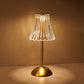 💡 Retro Rechargeable Table Lamp with Touch Dimming – Cordless 3-Stage Dimmable LED Desk Lamp, Portable Wireless Bedside Light