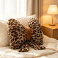 💕Leopard Print Bowknot Throw Pillow