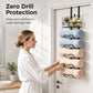 🛁 Hanging Metal Towel Holder – Sturdy Wall Mounted Towel Rack
