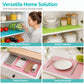 🧊 Waterproof Fridge Shelf Liners – Food-Grade EVA Mats with Non-Slip Texture