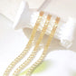 ✨ Women's Gold Chain Bracelet – Elegant Gold Tone Everyday Wear