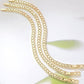 ✨ Women's Gold Chain Bracelet – Elegant Gold Tone Everyday Wear