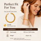 ✨ 14K Gold-Plated Wide Woven Mesh Bracelet – Chunky Link Bracelet for Women