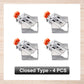 🔧 Multipurpose Stainless Steel 90 Degree Corner Clamp – Right Angle Woodworking Clamp for Welding, Framing & Cabinet Assembly, 4 Pcs Set 🛠️✨