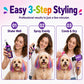 🌈 Temporary Pet Hair Color Spray – Washable Non-Toxic Dog & Cat Dye