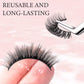 👁️ 2 Pairs Reusable Long Self Adhesive Eyelashes – No Glue Needed, Natural Look Strip Lashes with Adhesive Strip, Easy to Wear & Remove ✨