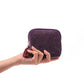 👝 Mini Travel Jewelry Bag with Zipper – Portable Jewelry Organizer Pouch with Multiple Compartments, Anti-Tangle Case