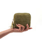 👝 Mini Travel Jewelry Bag with Zipper – Portable Jewelry Organizer Pouch with Multiple Compartments, Anti-Tangle Case