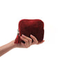 👝 Mini Travel Jewelry Bag with Zipper – Portable Jewelry Organizer Pouch with Multiple Compartments, Anti-Tangle Case