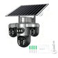 📹 Triple Lens Solar Security Camera