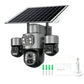 📹 Triple Lens Solar Security Camera