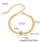 🌸 Elegant Stainless Steel Flower Pendant Necklace – 18K Gold PVD Coated Dainty Floral Jewelry