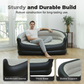 🛋️ Portable Inflatable Double Sofa – 5-in-1 Air Sofa Bed Lounger with Quick Inflation, Converts to Bed/Chair/Lounger