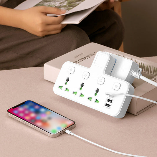 🔌 Multi-Port USB Wall Charger with Type-C Fast Charging